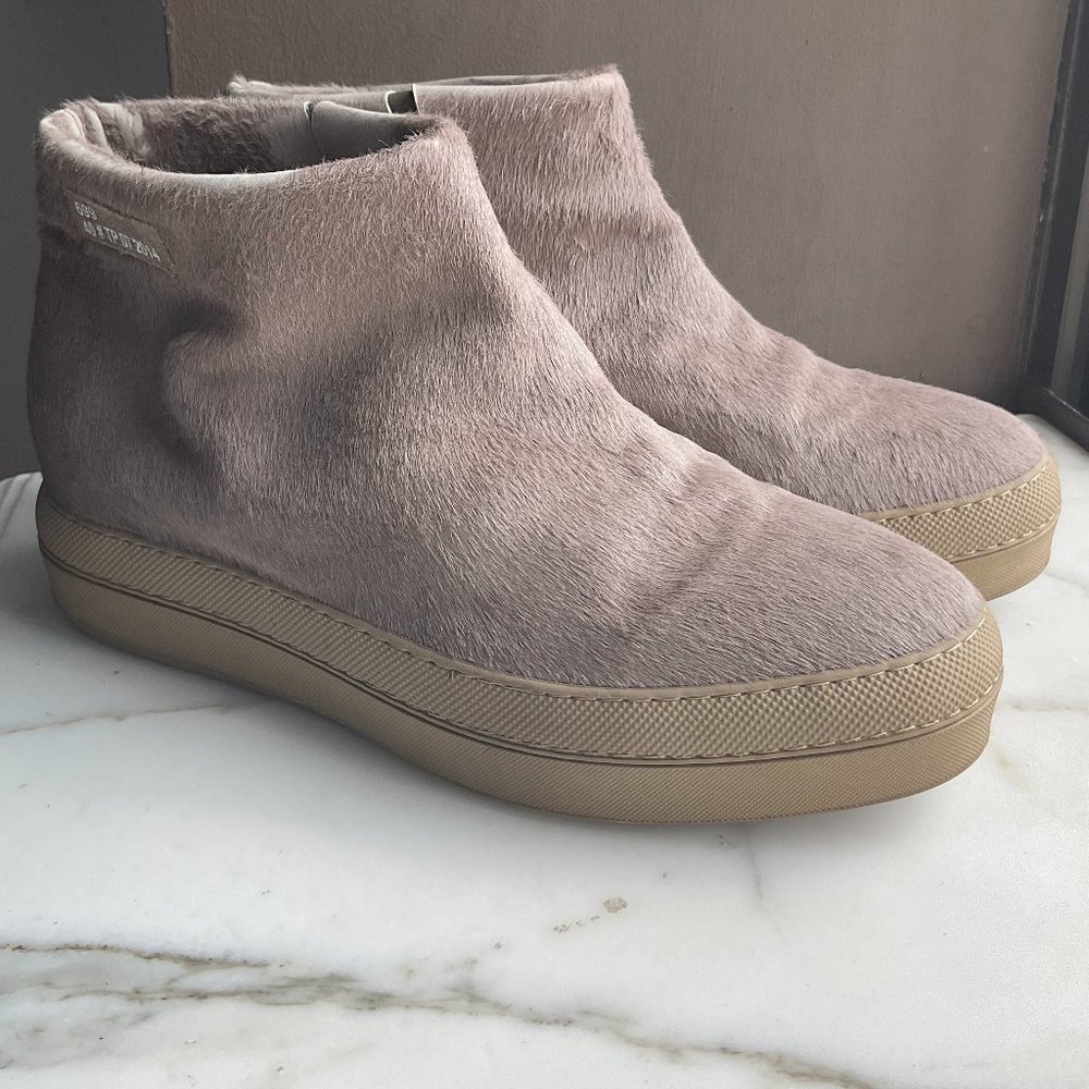 PURE NVL PR 14 Hair On Ankle Pull On Shoes